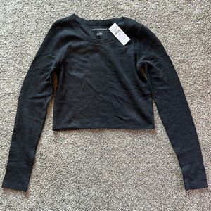 American Eagle Crop Long Sleeve